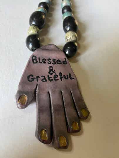Blessed & Grateful necklace