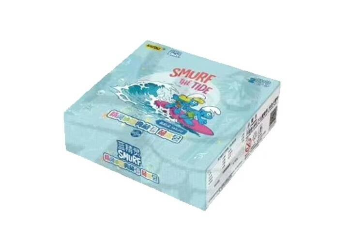 Display LES SCHTROUMPFS ! KAYOU 30 Boosters Collection 120 Cartes à collectionner