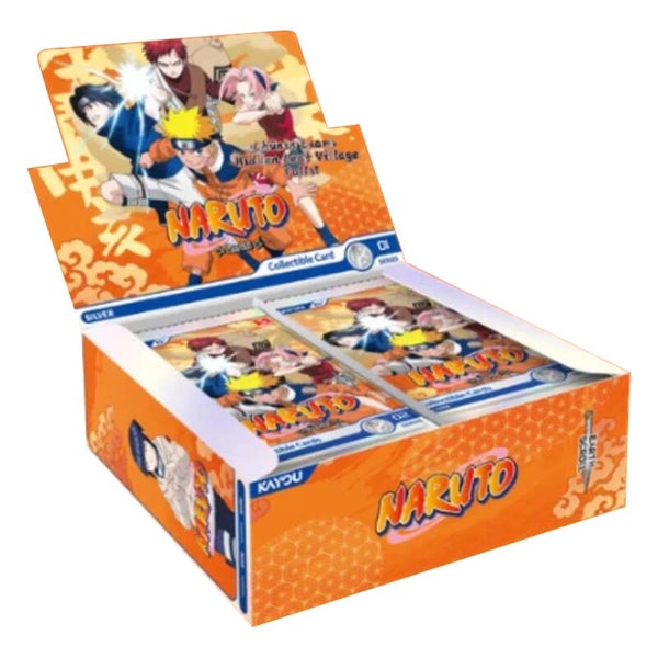 Display NARUTO KAYOU US T2W8 SILVER Smriti Collectible/Earth Scroll 150 Cartes