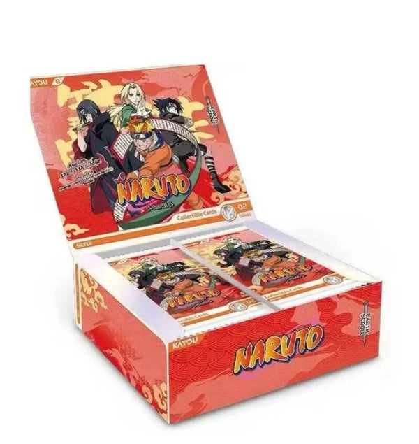 Display NARUTO KAYOU US T2W9 SILVER Smriti Collectible/Earth Scroll 120 Cartes