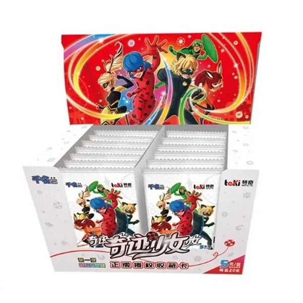 Display MIRACULOUS ANIME BOX ! 20 Boosters JCC TCG 100 Cartes à collectionner