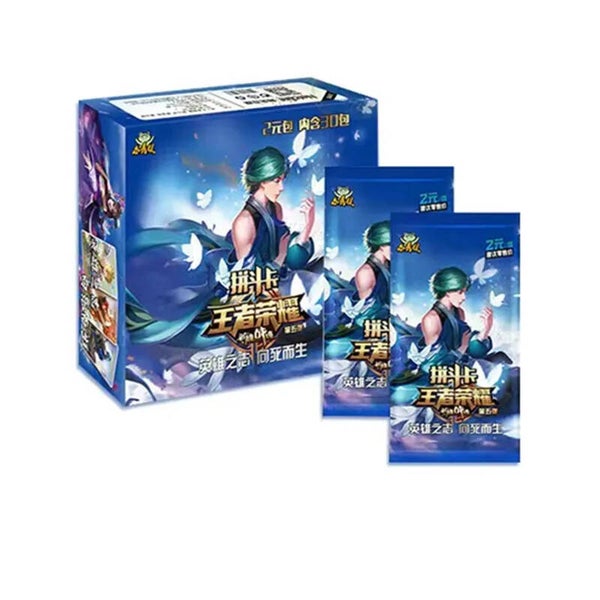 Display LEAGUE OF LEGENDS La gloire au Roi 30 Boosters! 150 Cartes à collectionner
