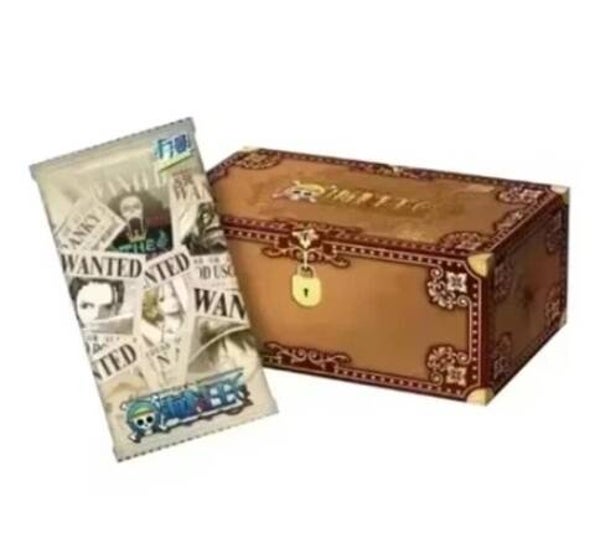 Display ONE PIECE 20 Boosters Coffre Marron ! Collection 100 Cartes à collectionner