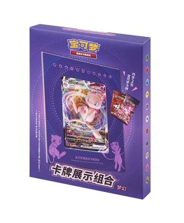 Display POKEMON TCG CHINOIS Mew Coffret et Porte-cartes CS4.5DF2