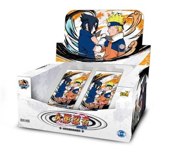 Display NARUTO 10 Yuan Série 8 T4W8 KAYOU 18 Boosters Officiels ! 90 Cartes à collectionner