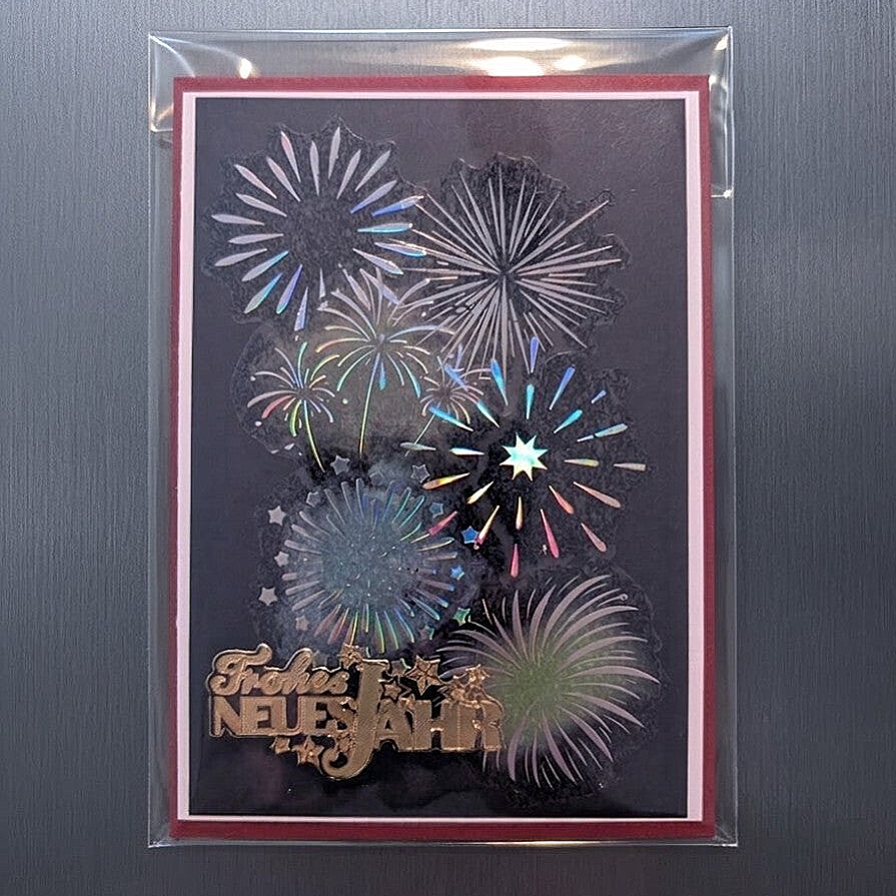 Grußkarte "Feuerwerk"