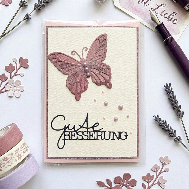 Grußkarte "Schmetterling"