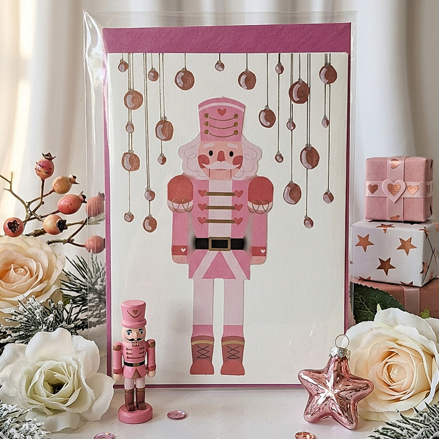 Grußkarte "Nussknacker"