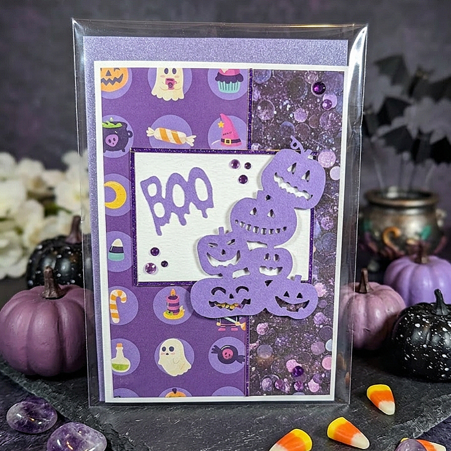 Grußkarte "Boo"