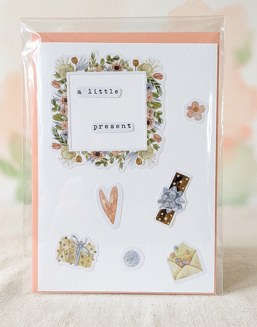 Glückwunschkarte "Present"