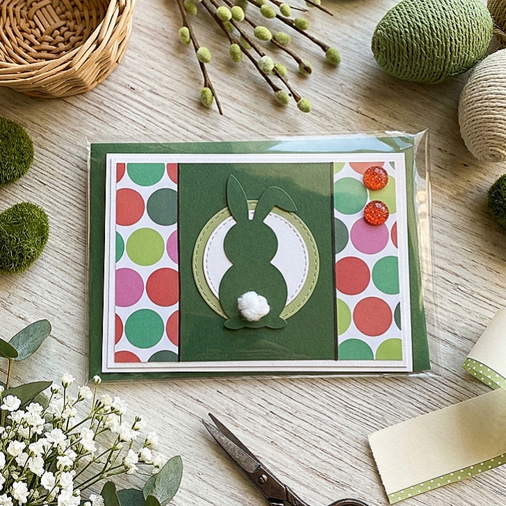 Grußkarte "Hase"