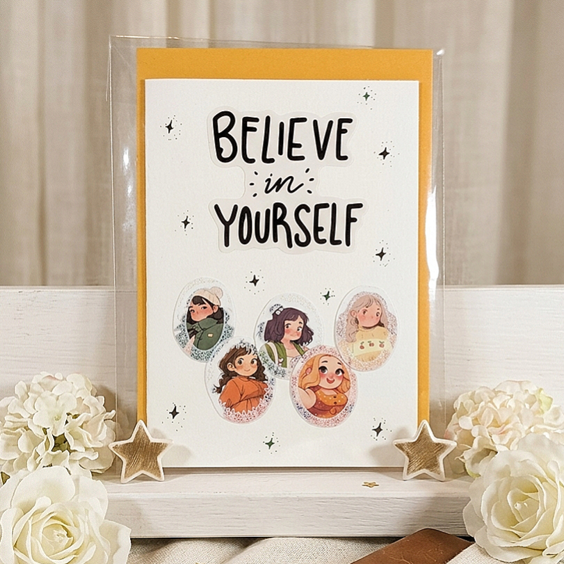 Grußkarte "Believe"