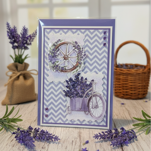 Grußkarte "Lavendel"