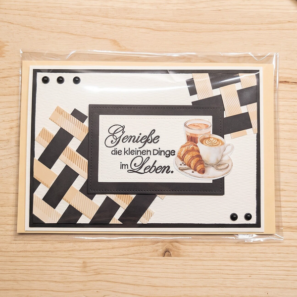 Grußkarte "Croissant"