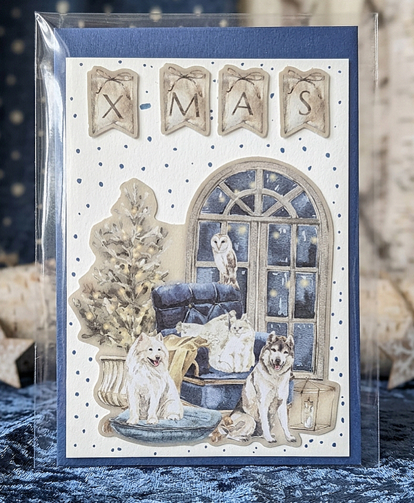 Grußkarte "X-Mas"
