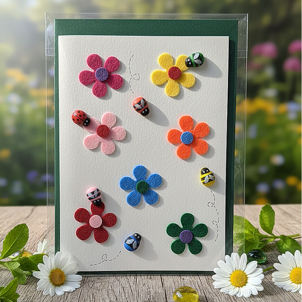 Grußkarte "Blumen 1"