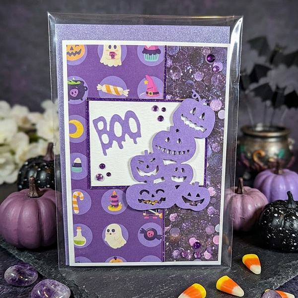 Grußkarte "Boo"