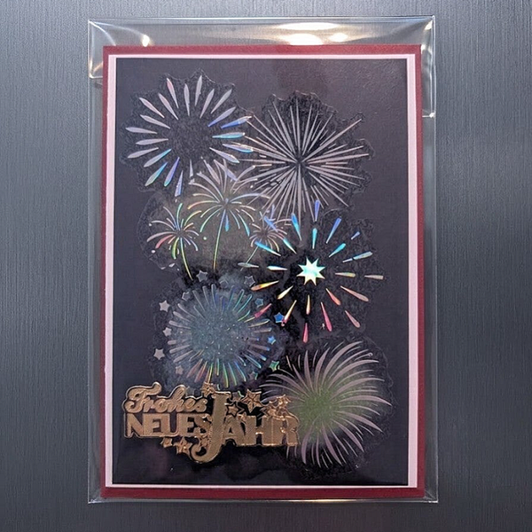 Grußkarte "Feuerwerk"