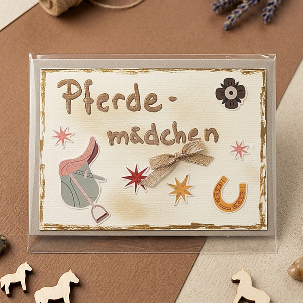 Grußkarte "Pferd"