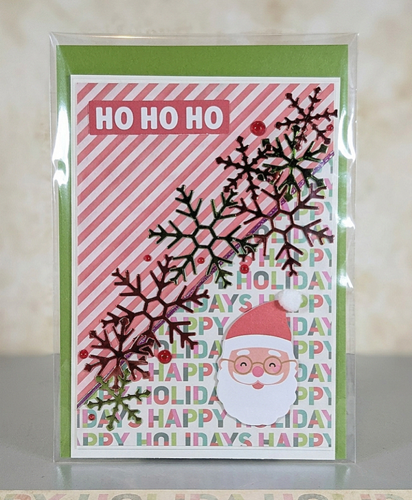Grußkarte "Weihnachtsmann"