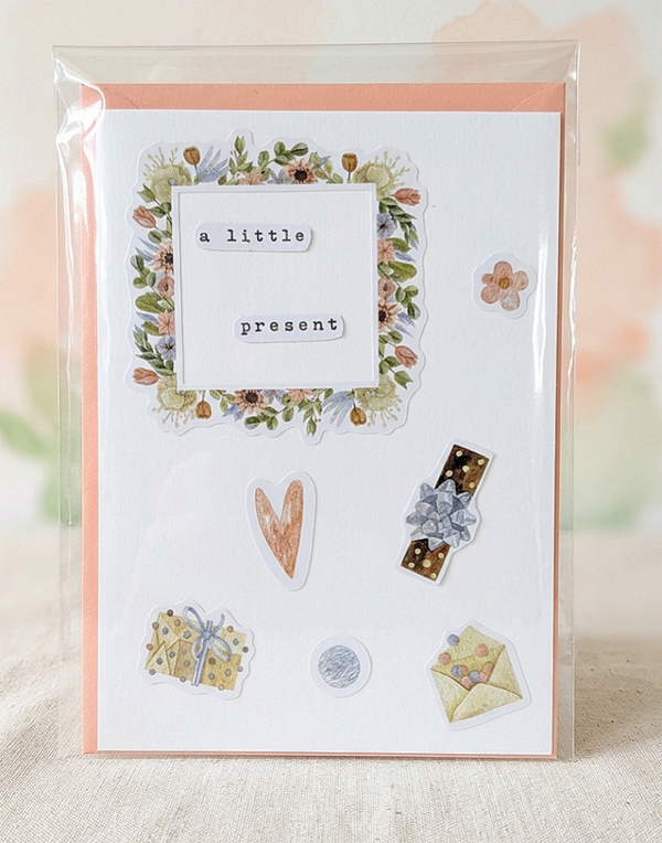 Glückwunschkarte "Present"