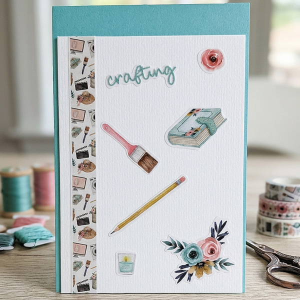 Grußkarte "Crafting"