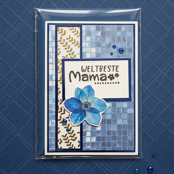 Grußkarte "Blume"