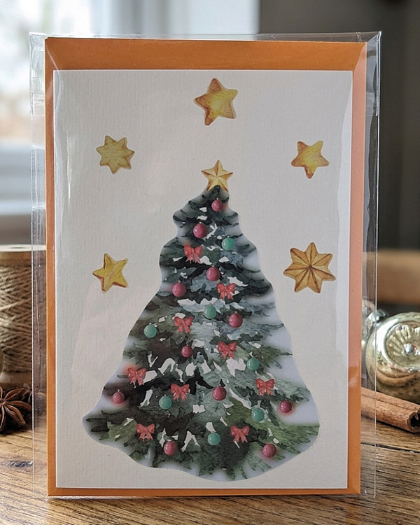 Grußkarte "Weihnachtsbaum"