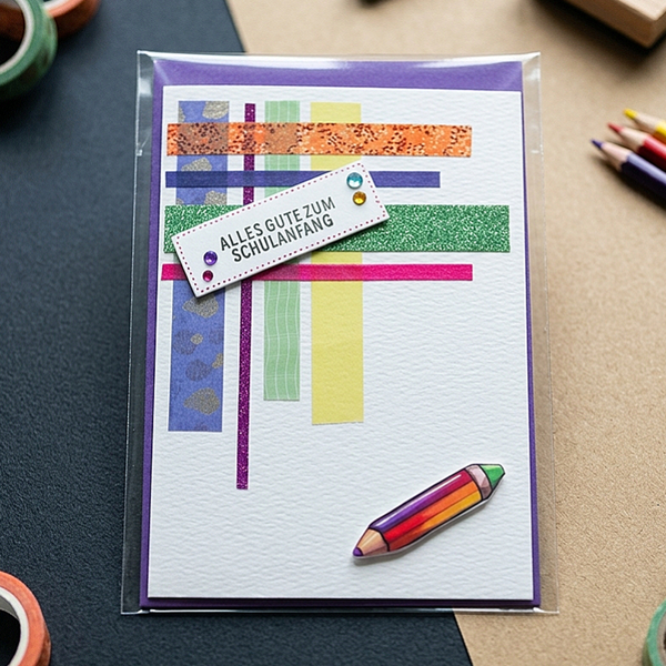 Grußkarte "Bleistift"