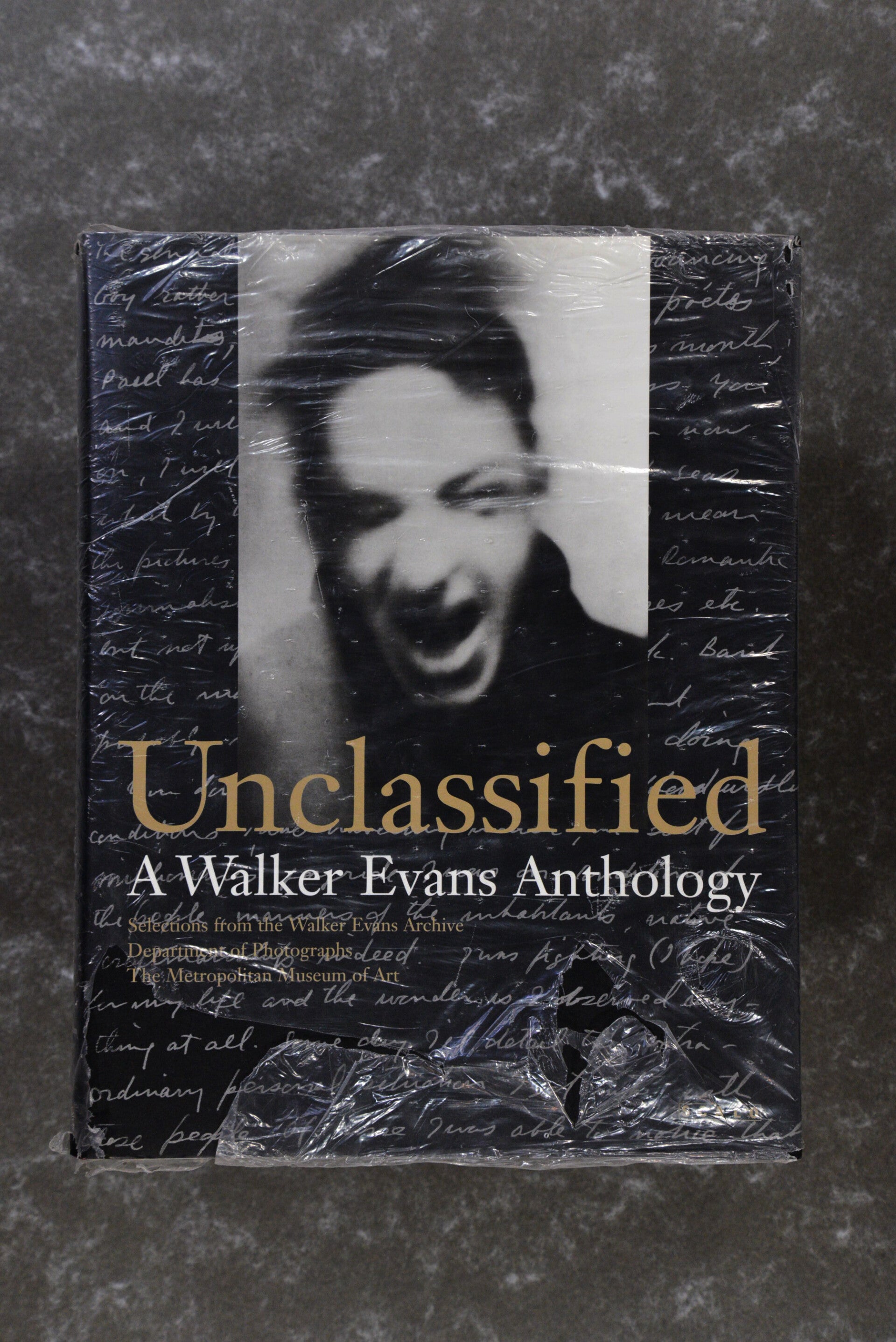 Evans, Walker  -  Unclassified A Walker Evans Anthology  -  SCALO