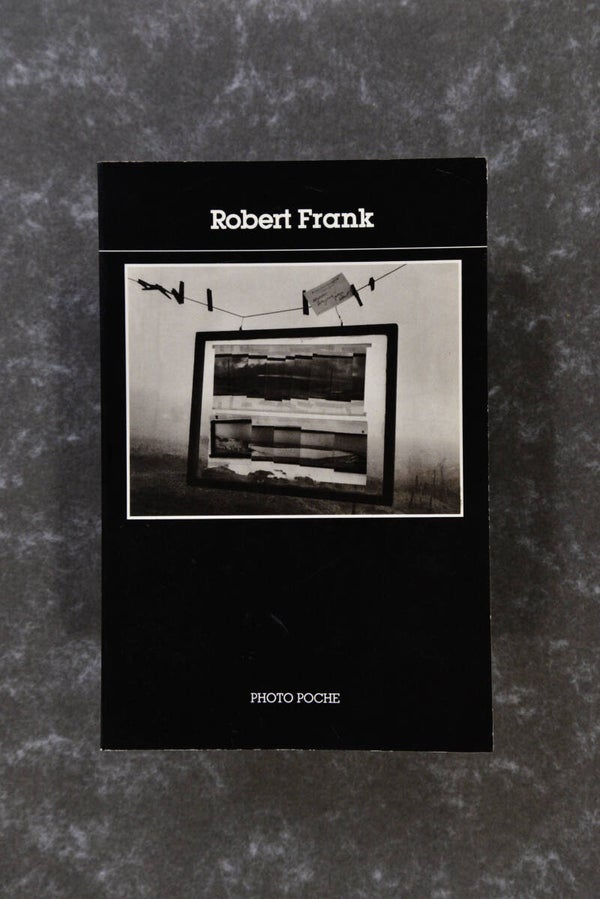 Frank, Robert  --  ROBERT FRANK  -  photo poche  rare! 1st edition 1983