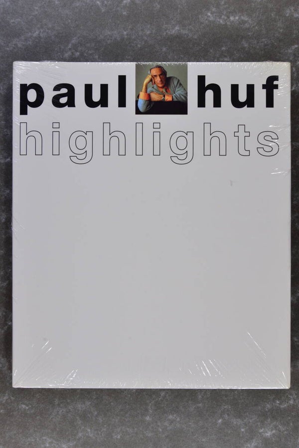 Huf, Paul  -  Highlights (New in plastic!) (Hard to find!) (XXL-book!)