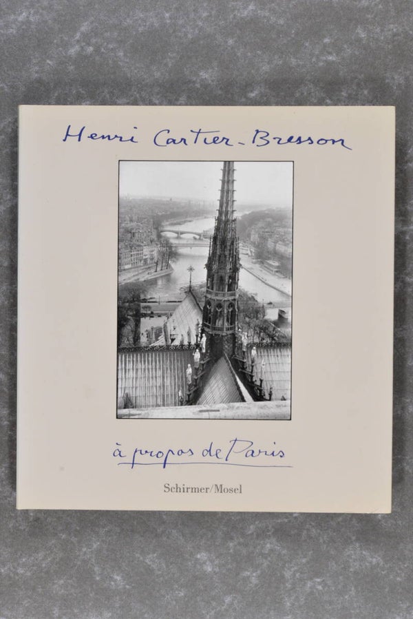 Cartier Bresson, Henri  -  á propos de Paris
