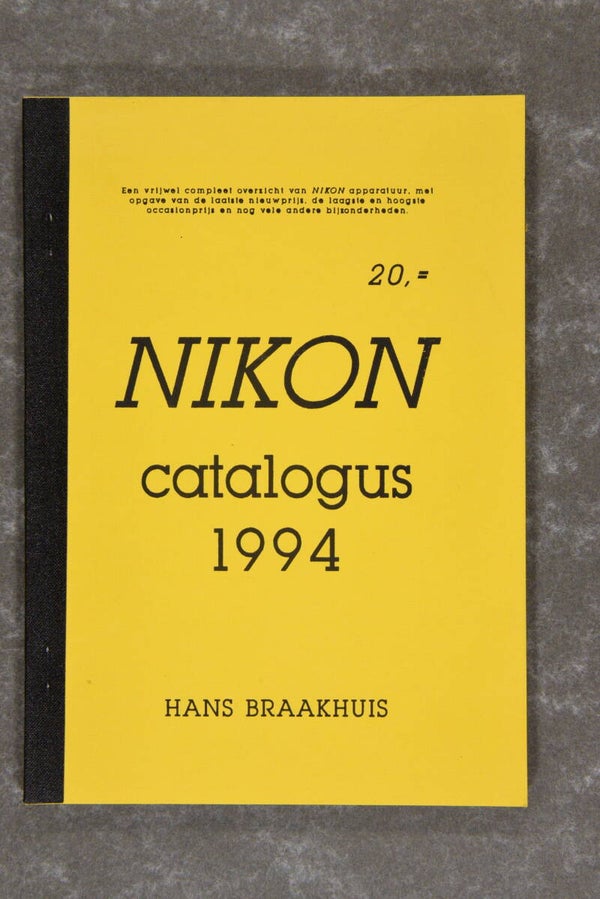 Braakhuis, Hans  -  NIKON Catalogus 1994