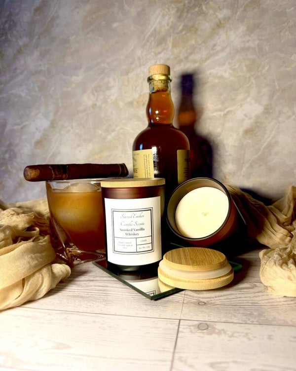 Smoked Vanilla Whiskey 7oz Candle