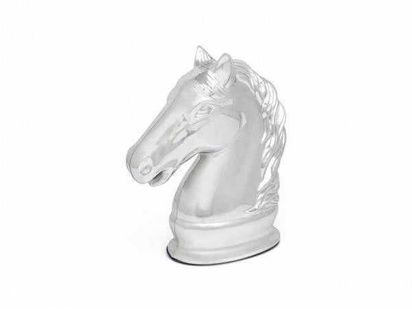 VERZILVERDE SPAARPOT PAARD