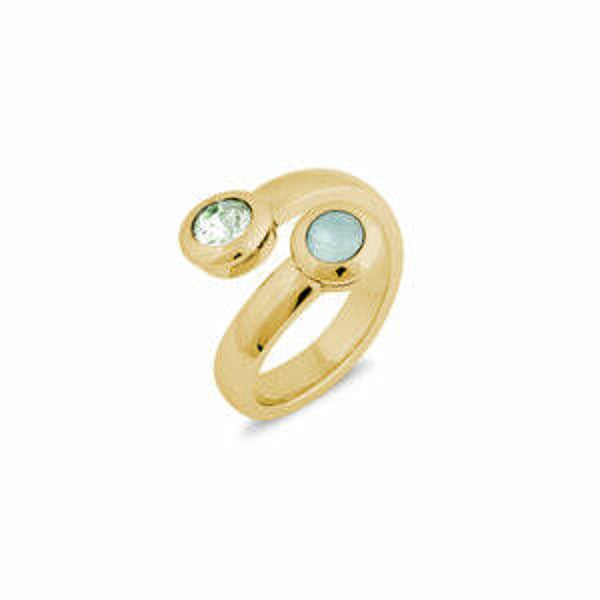 MELANO VIVID VENNA RING GOUDKLEURIG