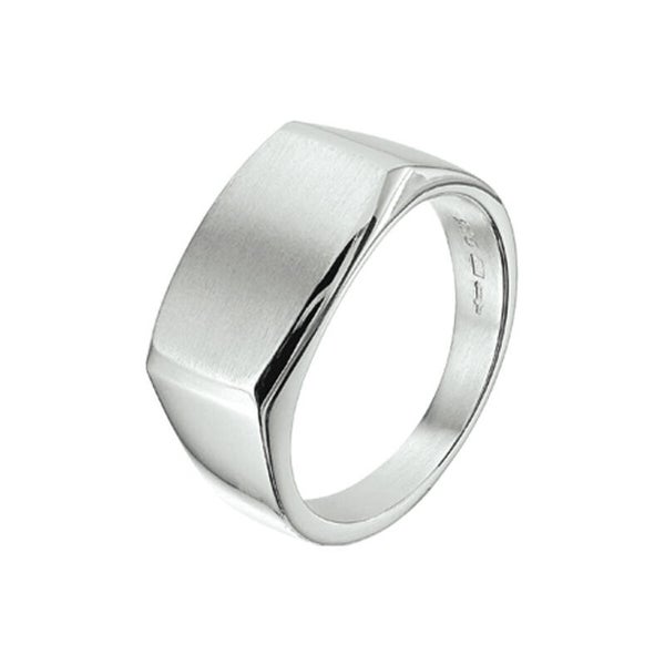 ZIR-17 ZILVER MONOGRAM RING