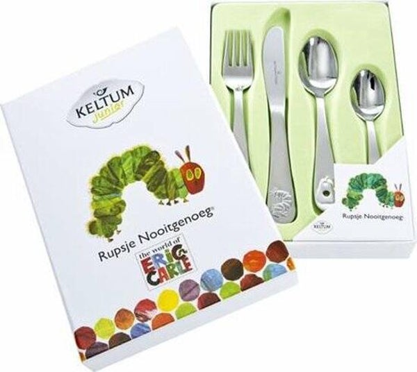 Keltum Rupsje Nooitgenoeg Bestekset - 4-delig
