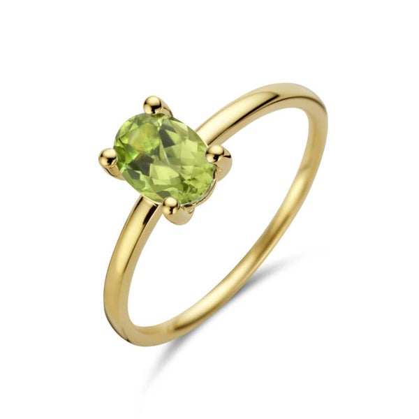 ZIRG4026740 GOUDEN RING PERIDOT