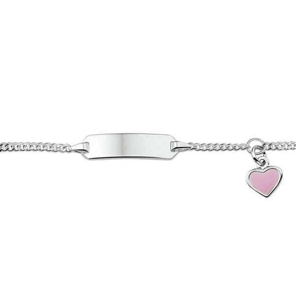 ZIA-16  graveerarmband hart plaat 5,0 mm