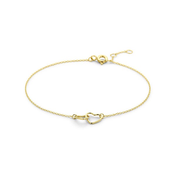 ZIAG-28 armband hartjes 16,5 - 17,5 - 18,5 cm