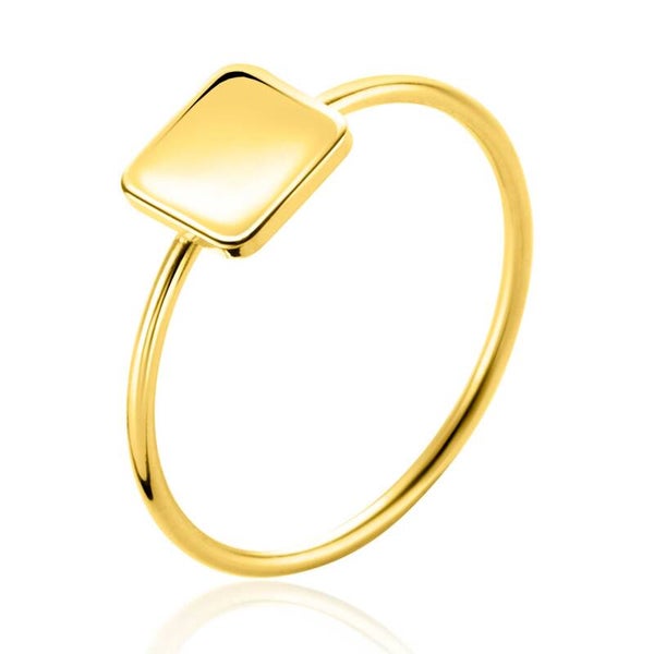 ZIRG-67 ZINZI Gold 14 karaat gouden ring