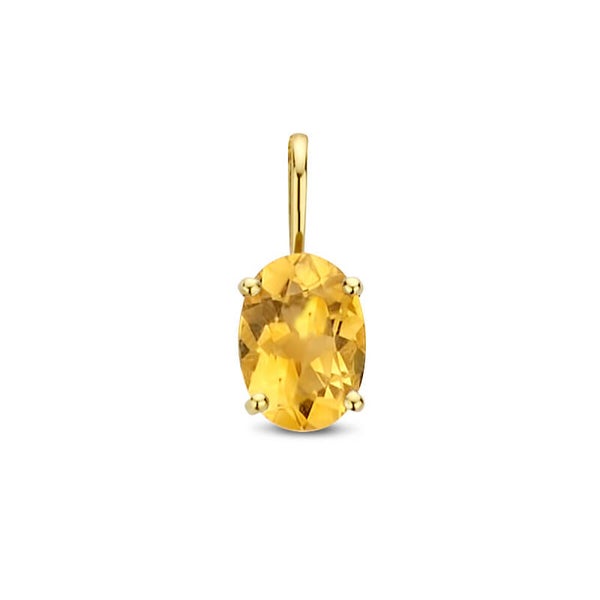 ZIHG-35      GOUDEN HANGER CITRIEN