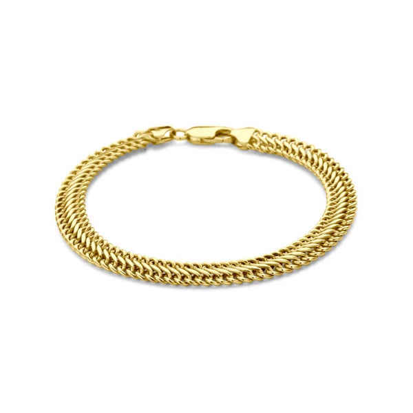 ZIAG-25 armband dubbel gourmette