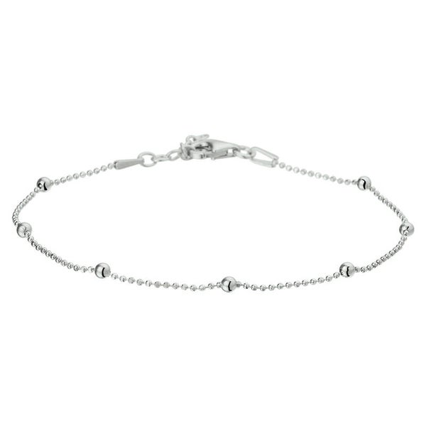 ZIA-99 armband bolletjes 2,5 mm 17 + 2 cm