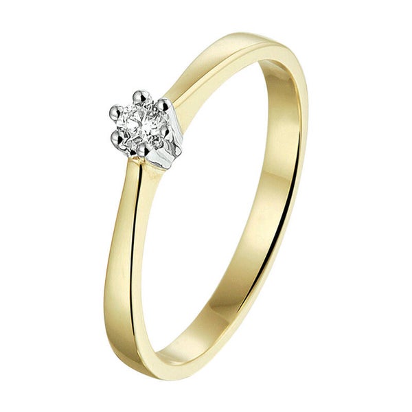 ZIRG-53 ring diamant 0.08ct h si
