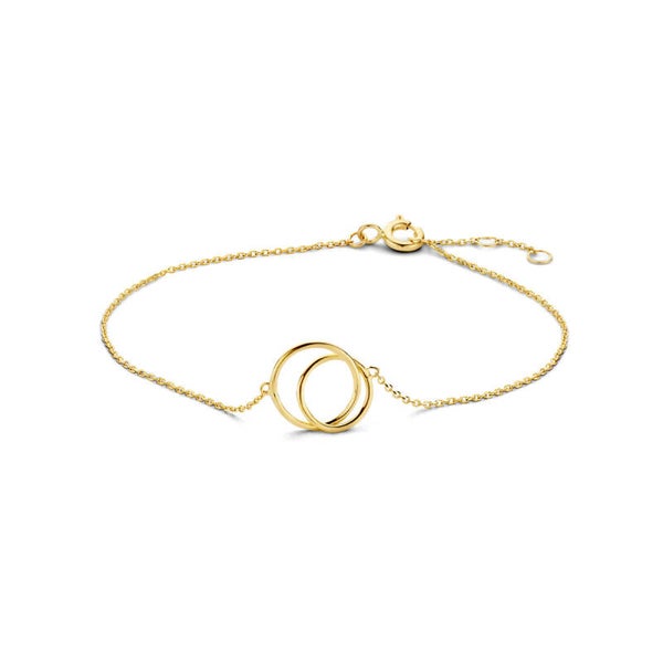 ZIAG-11 armband rondjes 16,5 - 18,5 cm