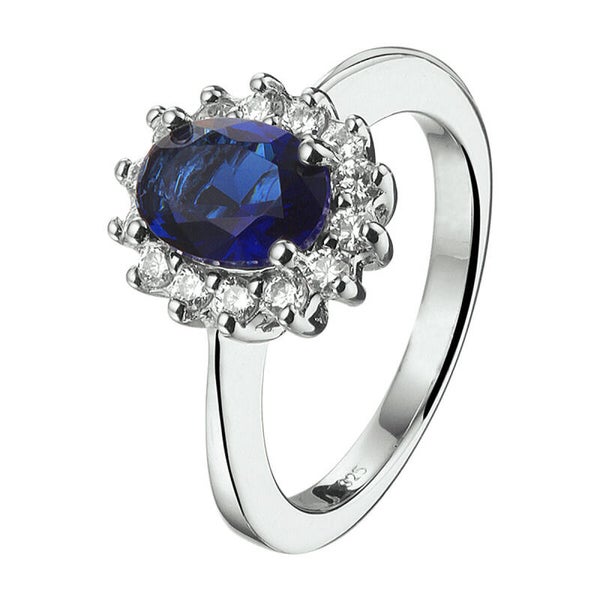 ZIR-22 ring zirkonia en synthetische saffier