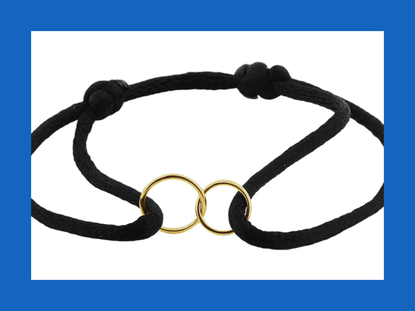 armband satijn rondjes